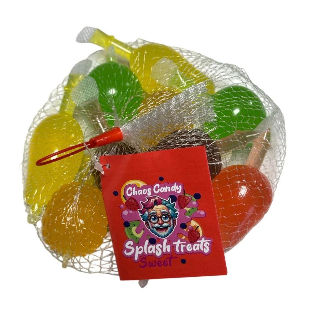 Bunte Splash Treats Sirups in fruchtigen Designs für kreative Süßspeisen und Getränke