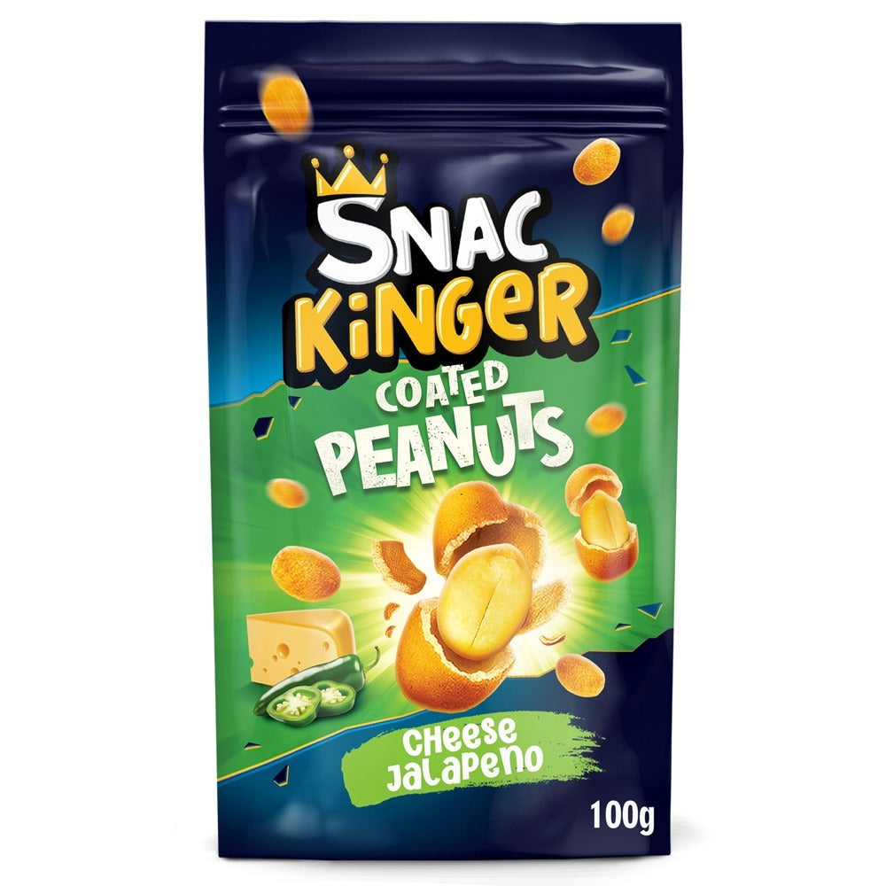 Snac Kinger Party Paket mit bunten Snacks und Getränken in Geschenkbox