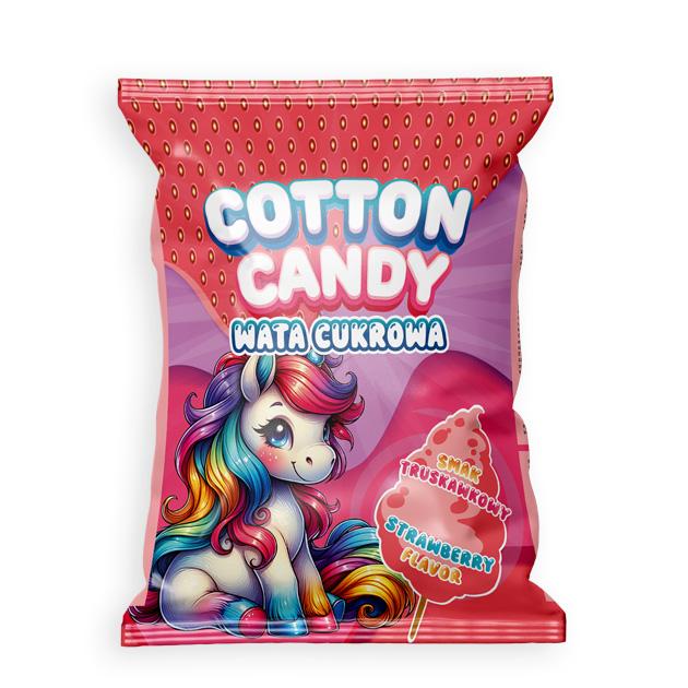 Luftige Zuckerwatte Strawberry mit fruchtigem Erdbeergeschmack und süßer Sommernote