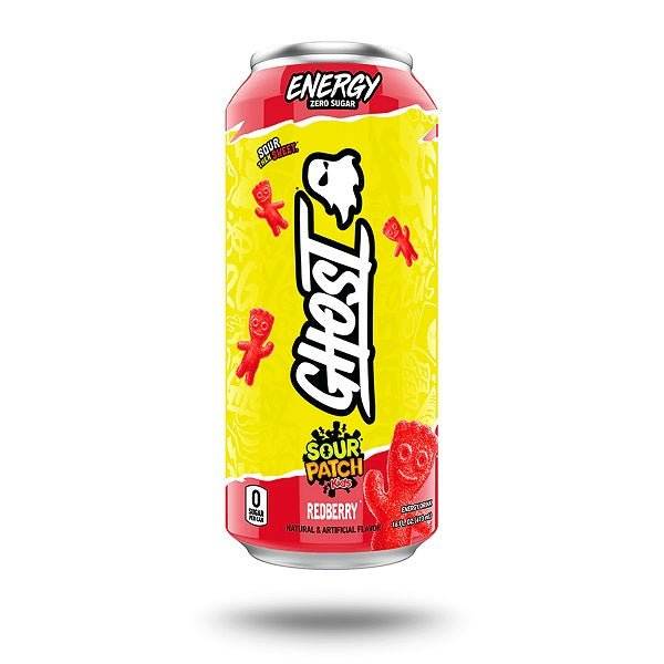GHOST Energy Drink Sour Patch Kids Redberry 473ml