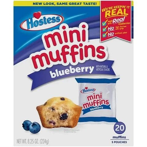 Hostess Blueberry Mini Muffins 234g