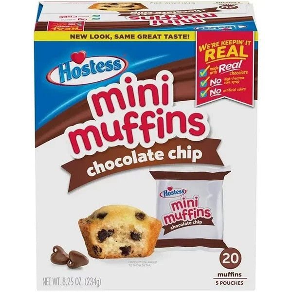 Hostess Chocolate Chip Mini Muffins 234g