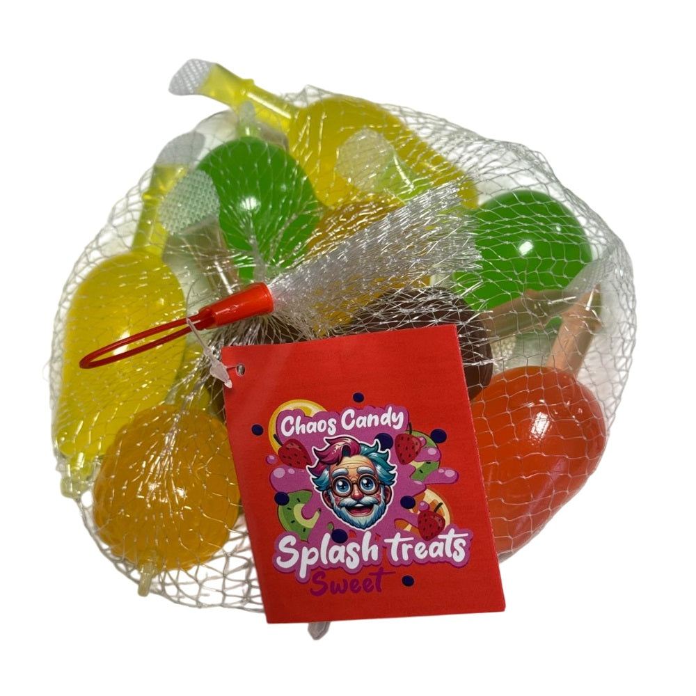 Chaos Candy Splash Treats Sweet bunte Fruchtsirups in verschiedenen Formen und Geschmacksrichtungen