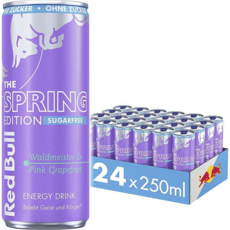 Red Bull Waldmeister & Pink Grapefruit Zuckerfrei