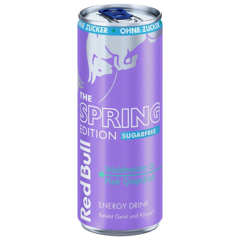 Red Bull Waldmeister & Pink Grapefruit Zuckerfrei