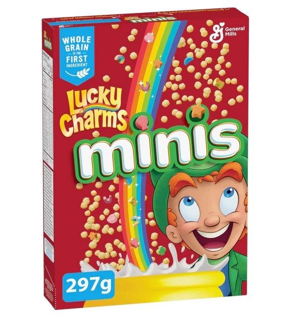 General Mills Lucky Charms Minis 297g Frühstücksflocken