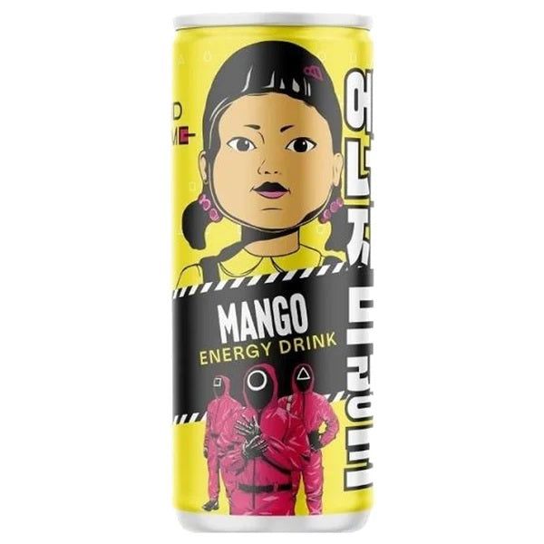 Squid Game Energy Drink Mango 250ml