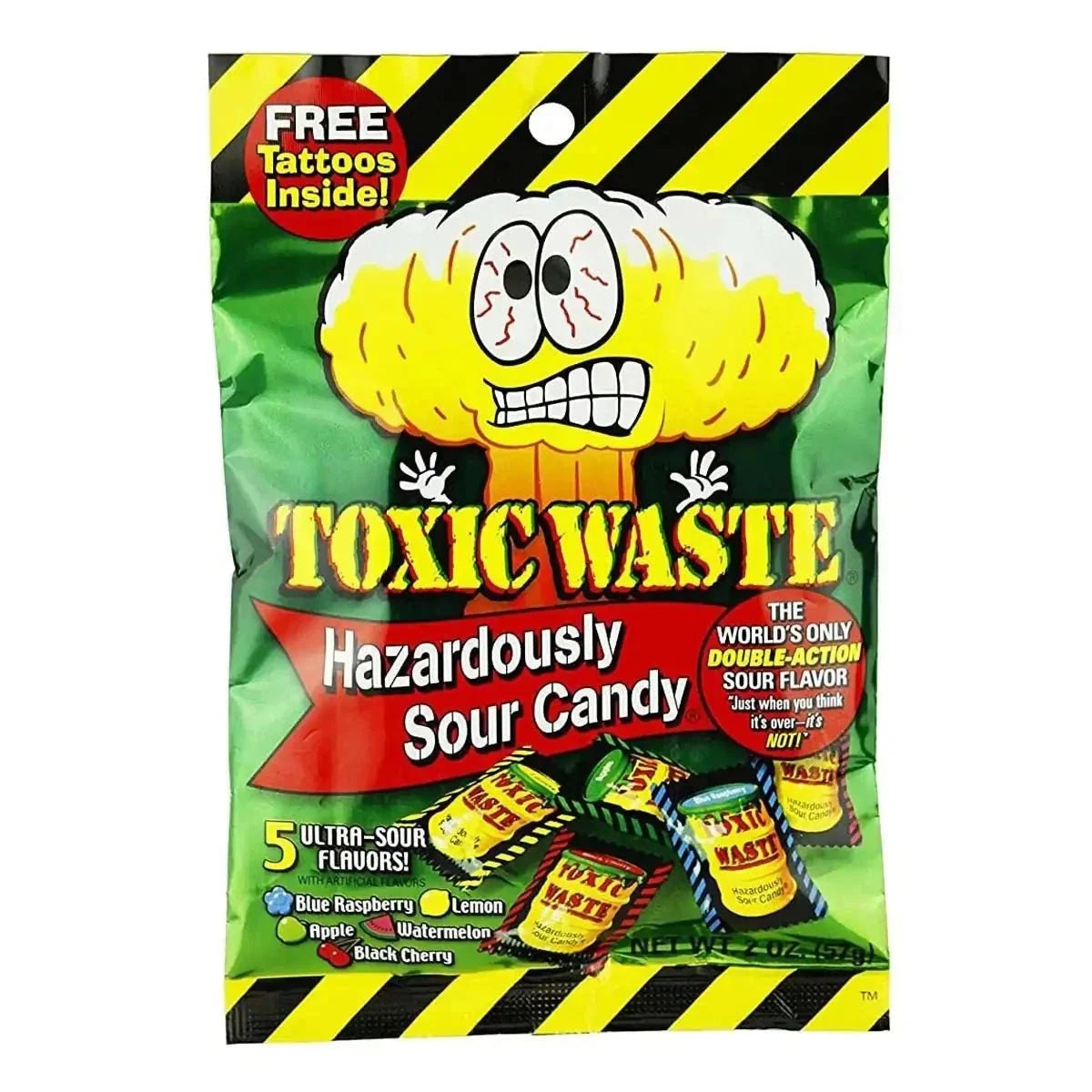 Toxic Waste Prepacked 57g