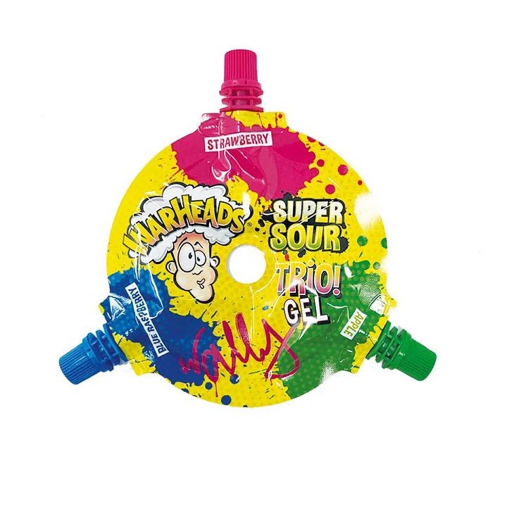 Warheads Super Sour Trio Gel