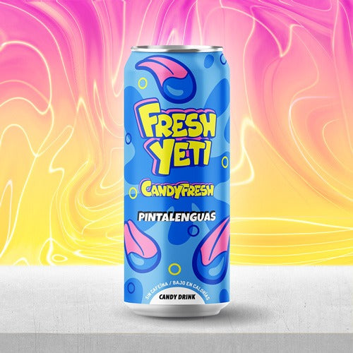 Candy Drink Waldfrucht 500ml mit Zungenfärber und kalorienarmem Erfrischungsgetränk