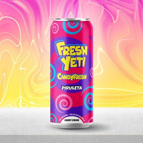 Candy Drink 500ml Erfrischungsgetränk mit Erdbeer-Lutscher-Geschmack