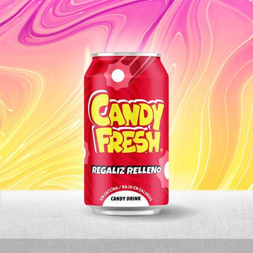 Candy Drink Erdbeer-Weingummi Erfrischungsgetränk 330ml Dose mit Pfand