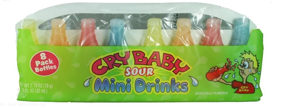 Cry Baby Sour Mini Drinks 79g