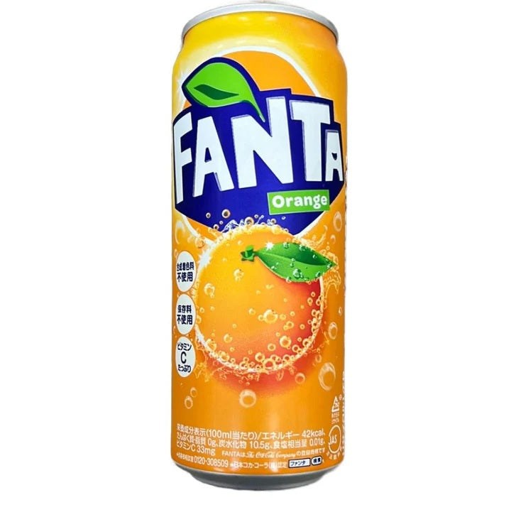 Fanta Orange 500ml aus Japan