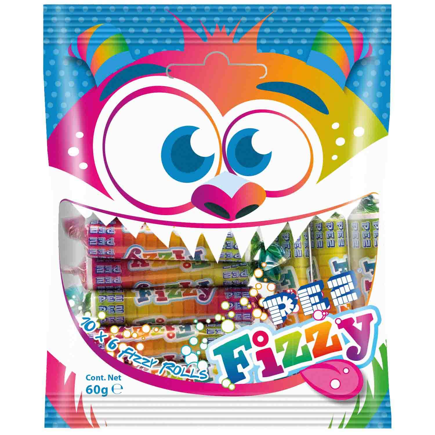 PEZ Fizzy Beutel 60g