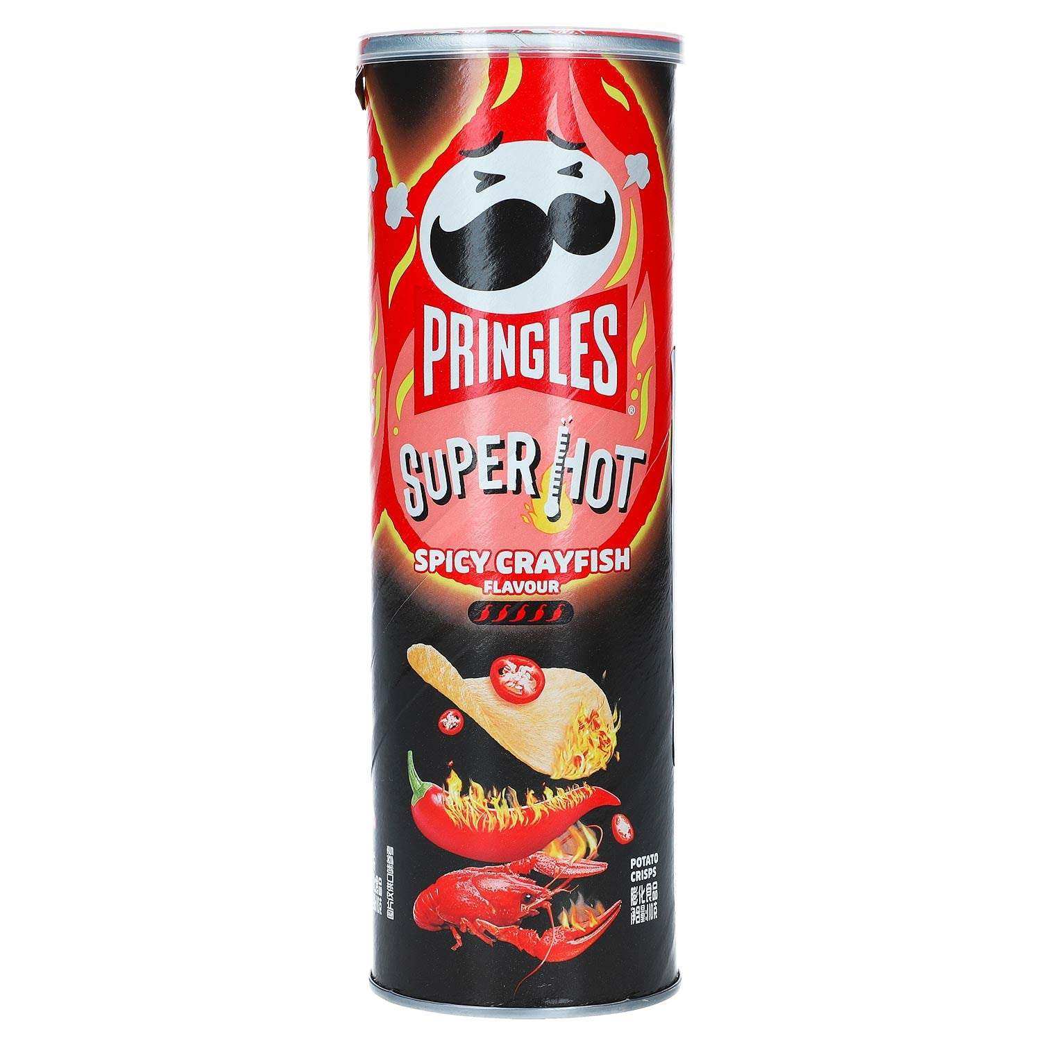 Pringles Super Hot Crayfish Asia 110g