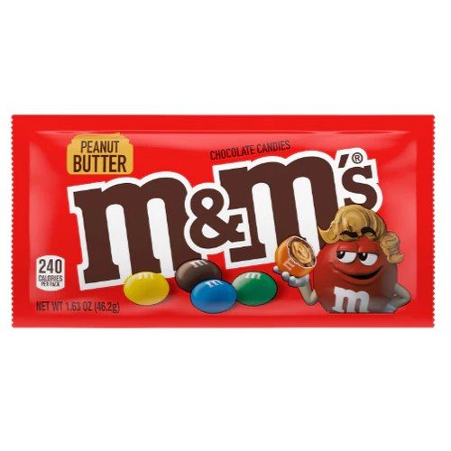 M&M's Peanut Butter 46gDarauf haben Fans von M&amp;M's lange gewartet: Endlich gibt die Sorte Peanut Butter auch bei uns! Die kleinen Schokolinsen mit Erdnussbutterfüllung sind in den USA World of Candy