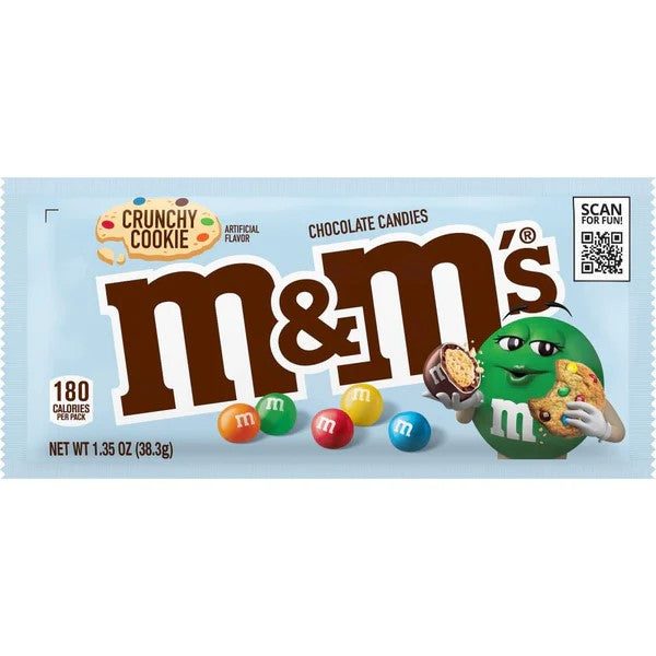 M&M's Crunchy Cookie 40gWas bekommt man, wenn man zwei beliebte Klassiker kombiniert? Natürlich die neuen M&amp;M'S Crunchy Cookie Milchschokoladenbonbons! Dieser Geschmack ist das Beste auWorld of Candy