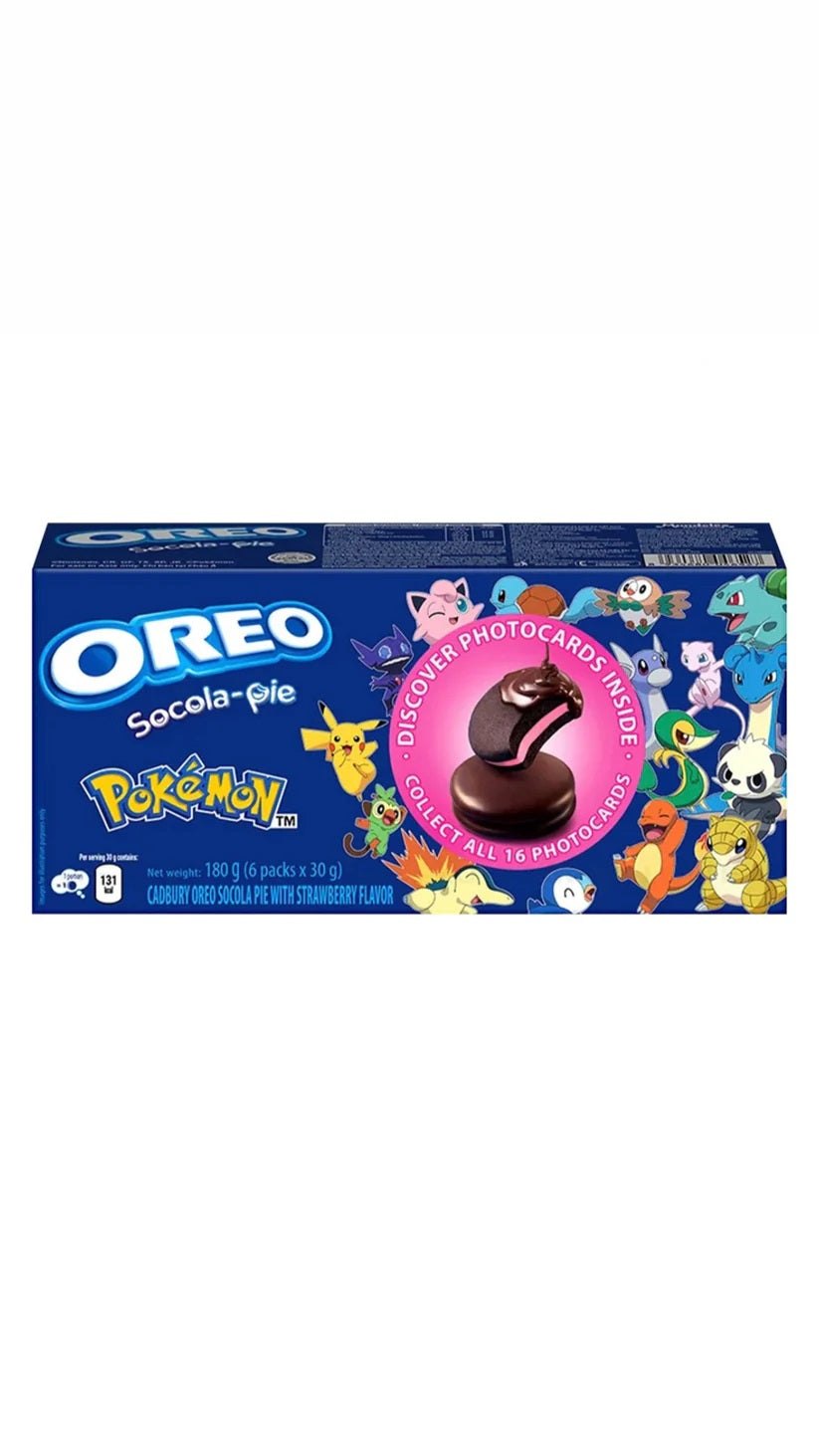 Oreo Socola-Pie Pokemon Edition Strawberry 180g