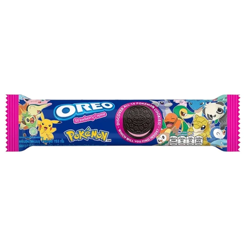 Oreo Strawberry Roll - Pokemon Edition 120g