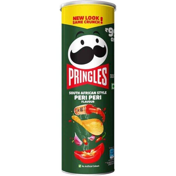 Pringles South African Style Peri Peri 107gGrüße aus Südafrika! Genieße mit den köstlichen Pringles South African Style Peri Peri einen feurig-scharfen Snack. Inspiriert von der berühmten Peri-Peri-GewürzmiscWorld of Candy