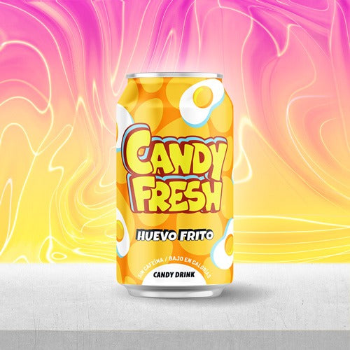 Candy Drink Erfrischungsgetränk mit Spiegelei-Weingummigeschmack in 330ml Dose