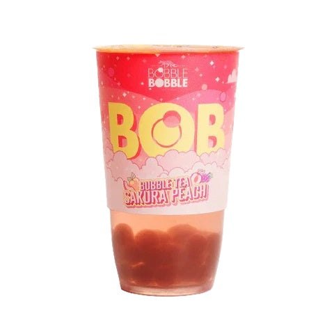 Bob Bubble Tea Sakura Peach 360ml