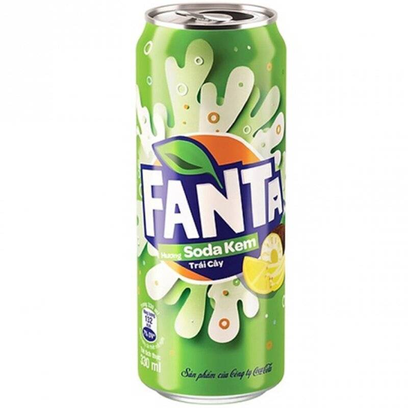 Fanta Cream Soda 320ml Vietnamesische Fanta