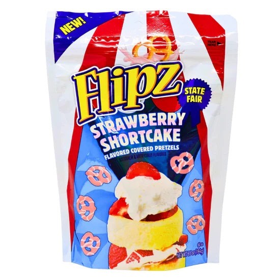 Flipz Strawberry Shortcake Pretzels 184g