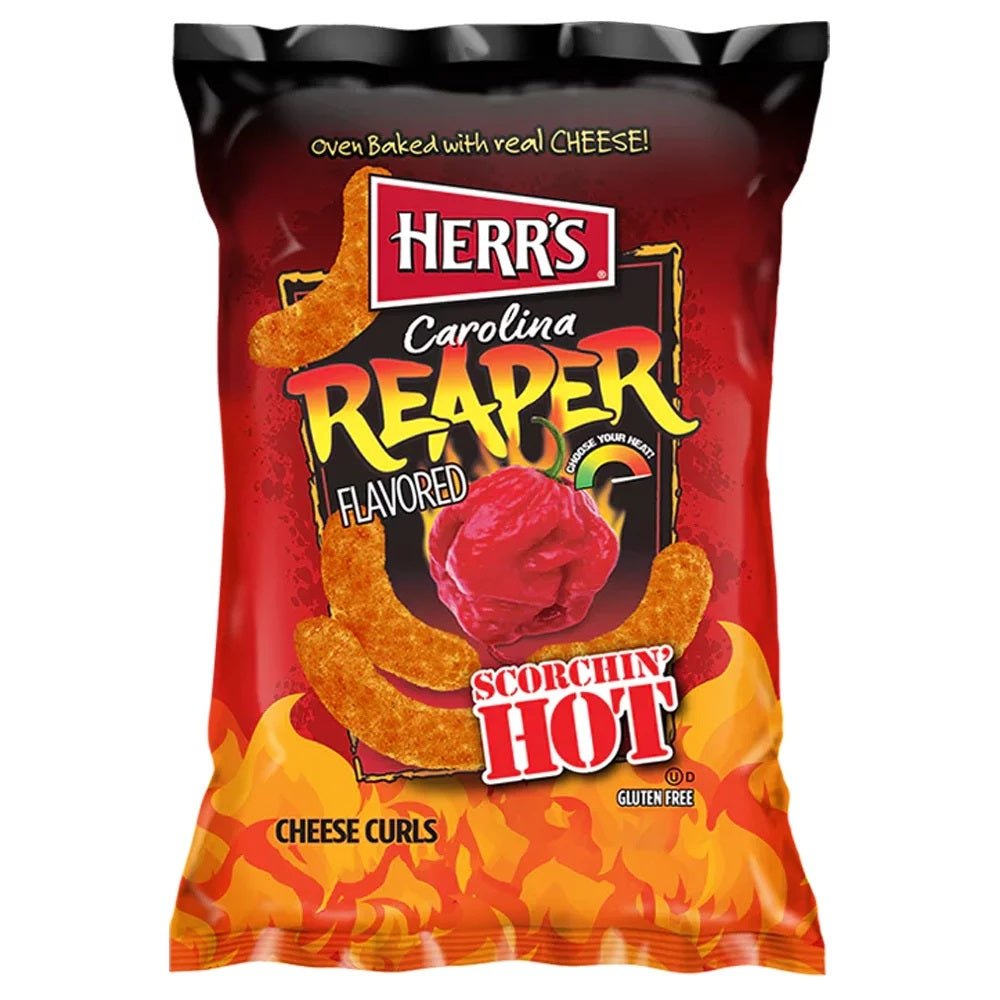 Herr's Carolina Reaper Cheese Curls 170g