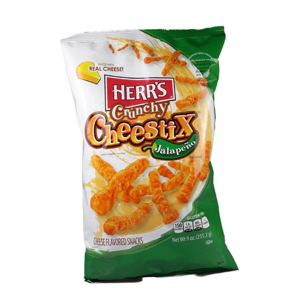 Herr's Crunchy Cheestix Jalapeno 227g