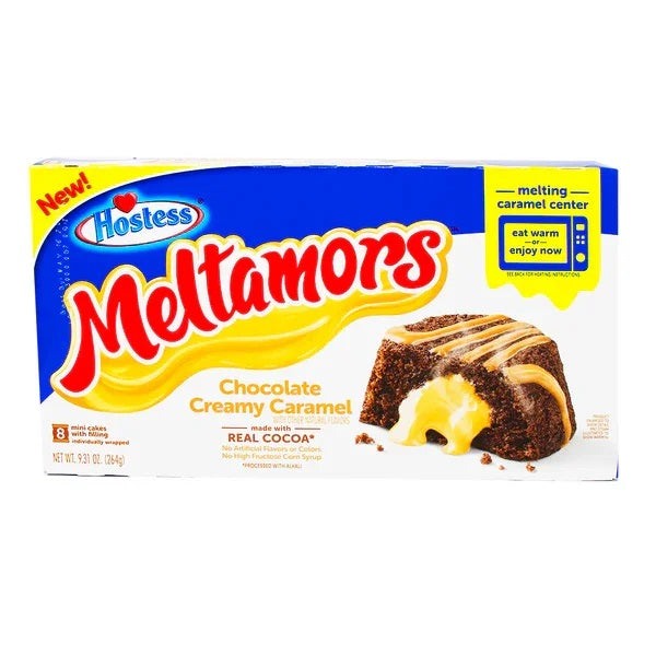 Hostess Meltamors Chocolate Creamy Caramel 264g