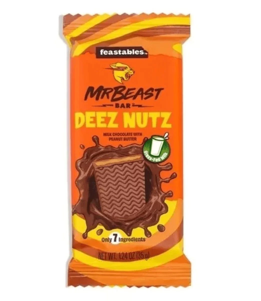 Mr. Beast Deez Nuts Chocolate Bar 35g