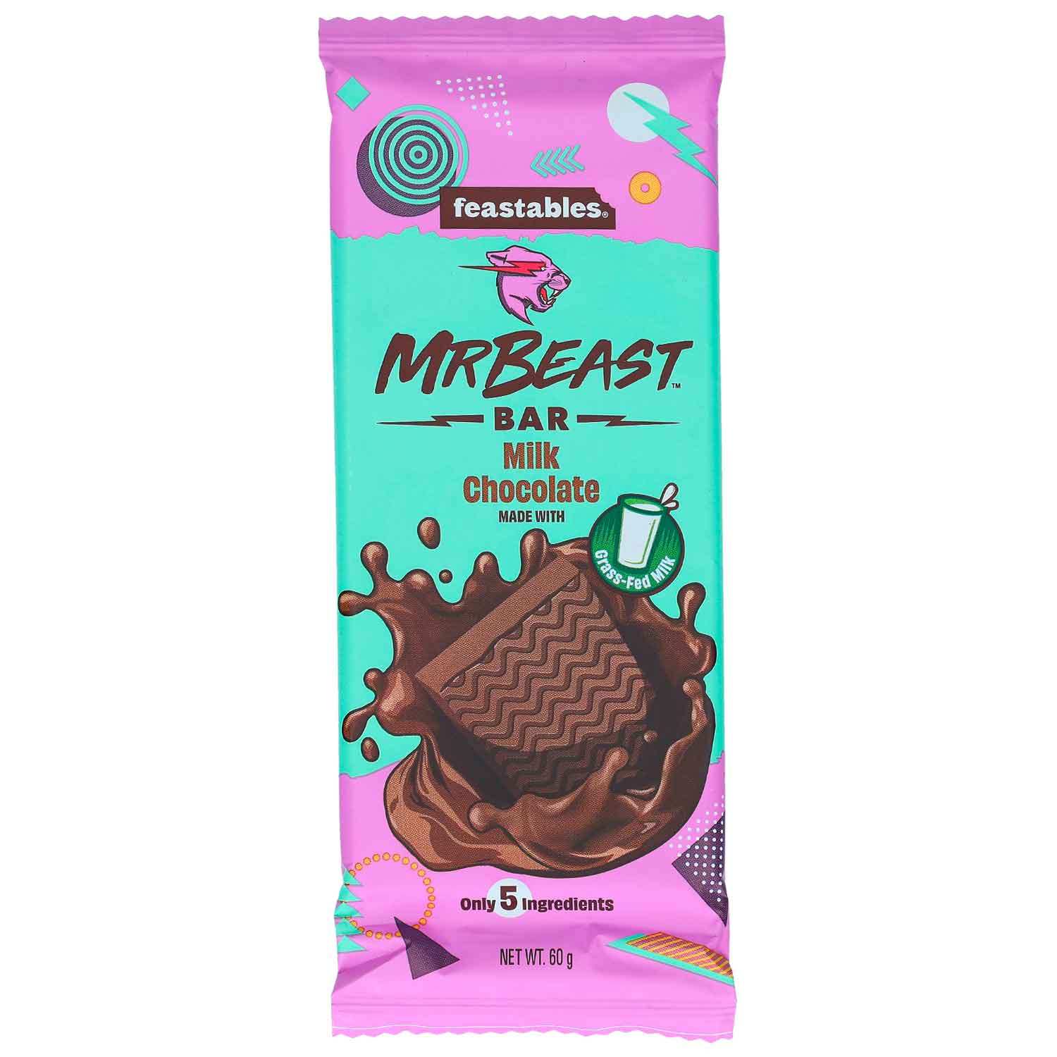 Mr. Beast Bar Milk Chocolate 60g