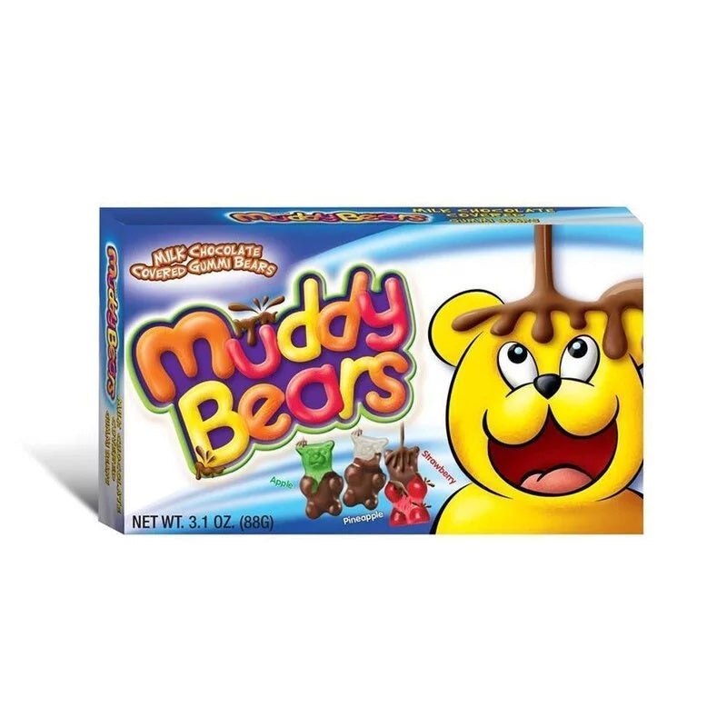 Muddy Bears – Schoko-Fruchtgummis 88g