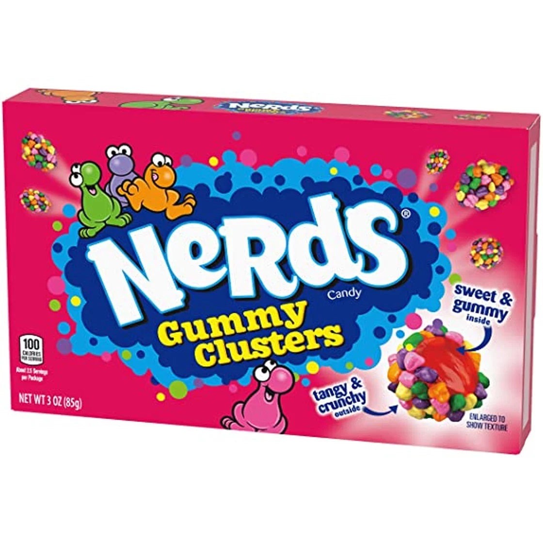 Nerds Gummy Clusters Theatre Box 85g