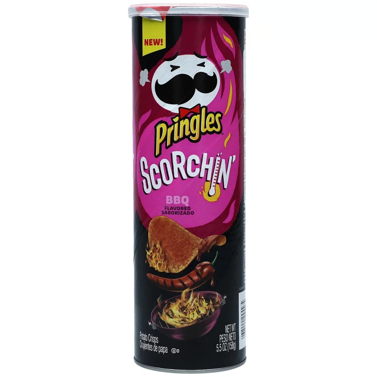 Pringles Scorchin BBQ 156g