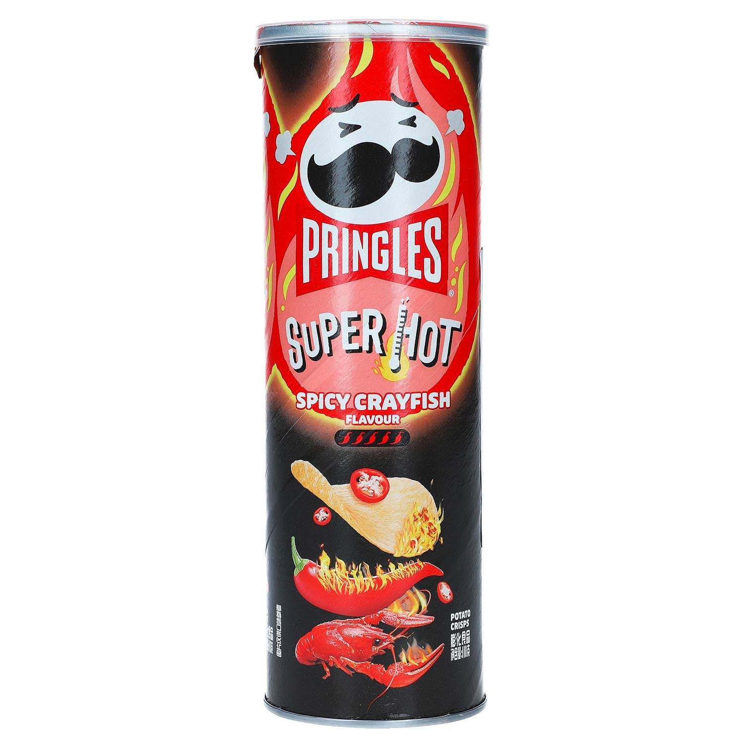 Pringles Super Hot Crayfish Asia 110gPringles Spicy Crayfish bietet einen einzigartigen würzigen Geschmack, der wirklich durchschlägt. Genießen Sie den unverwechselbaren Crunch von Pringles, mit dem zusWorld of Candy