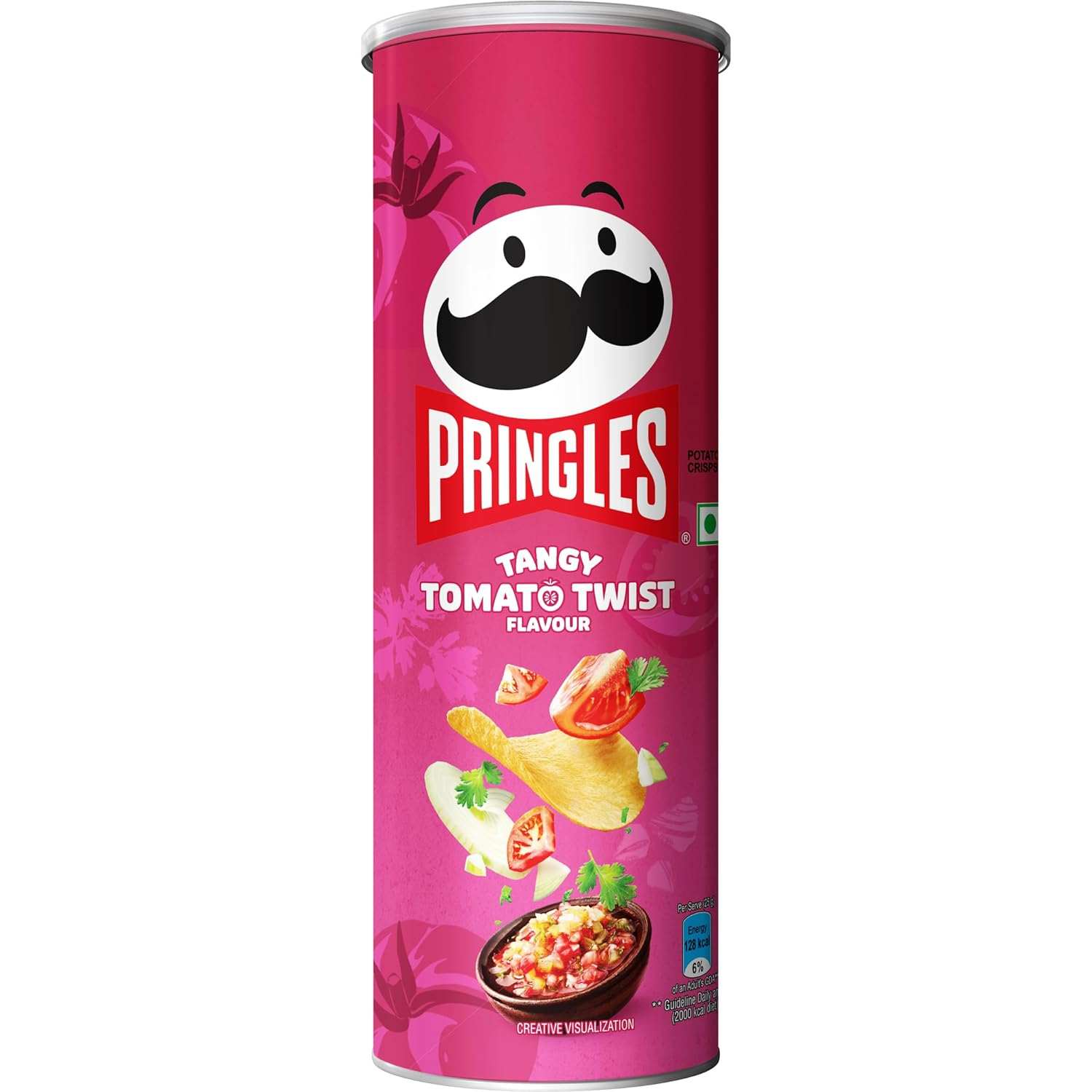 Pringles Tangy Tomato Twist 107gErlebe die aufregende neue Pringles Tangy Tomato Twist - eine frische Variante des klassischen Tomatengeschmacks, die saftige Tomate mit einem Hauch von süßer und wüWorld of Candy