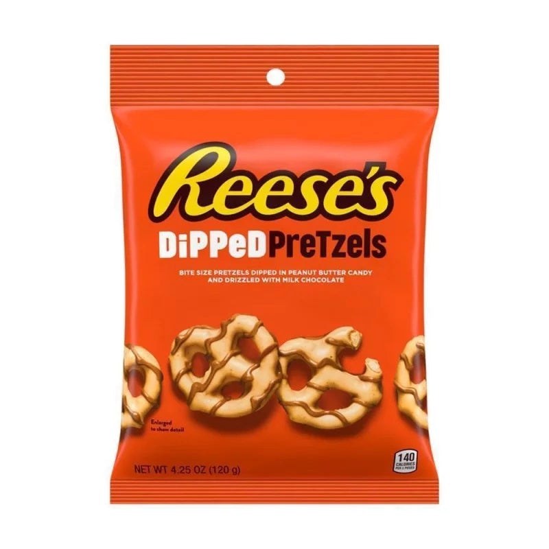 Hershey Reeses Dipped Pretzels 120g