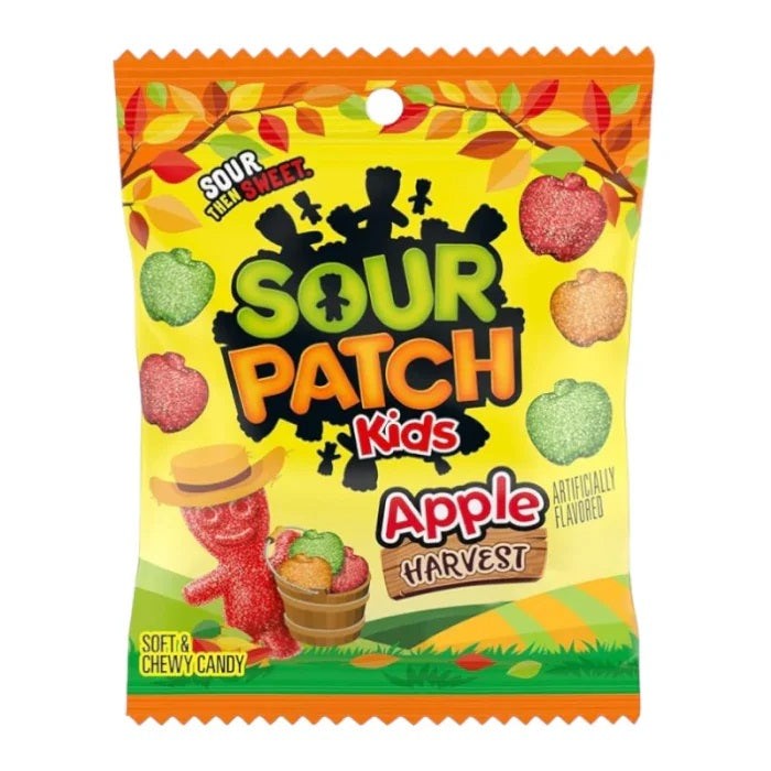 Sour Patch Kids Apple Harvest Peg Bag 101g