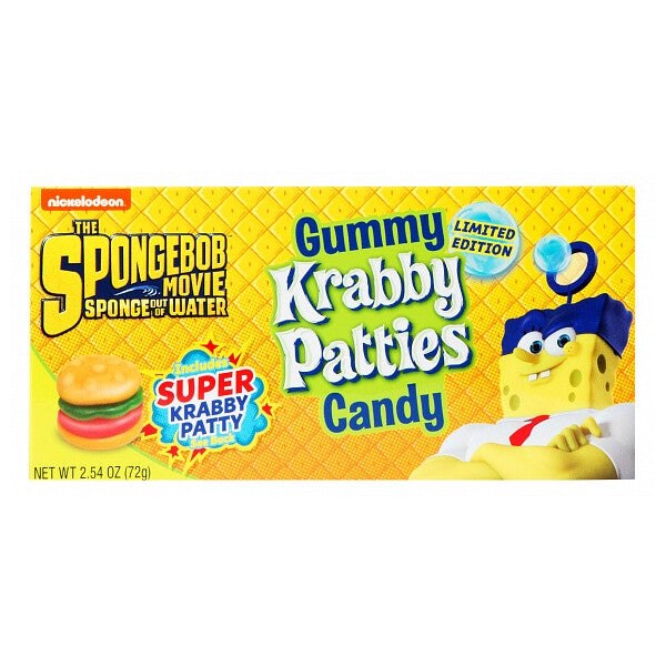 Spongebob Gummy Krabby Patties 72g