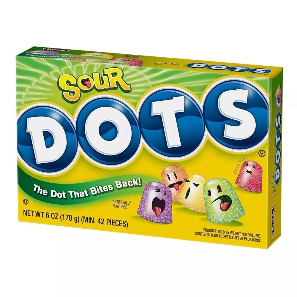 Tootsie Sour Dots 184g Saure Fruchgummis